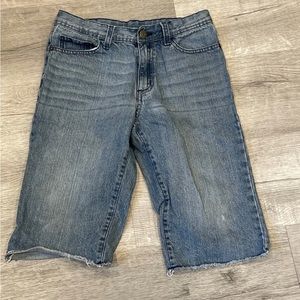 Crazy 8 Boys Blue Denim Shorts 12 Adjustable